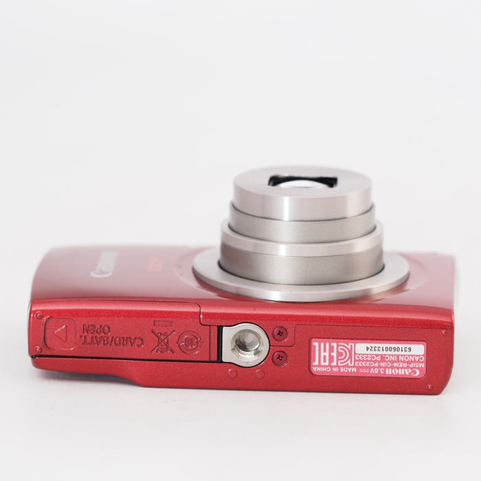 Canon キヤノン デジタルカメラ IXY200 レッド イクシ 200 #13338
