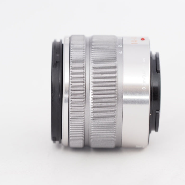 Panasonic パナソニック LUMIX G VARIO 14-42mm/F3.5-5.6 II ASPH./MEGA O.I.S. シルバー H-FS1442A-S 標準ズームレンズ マイクロフォーサーズ用 #13187