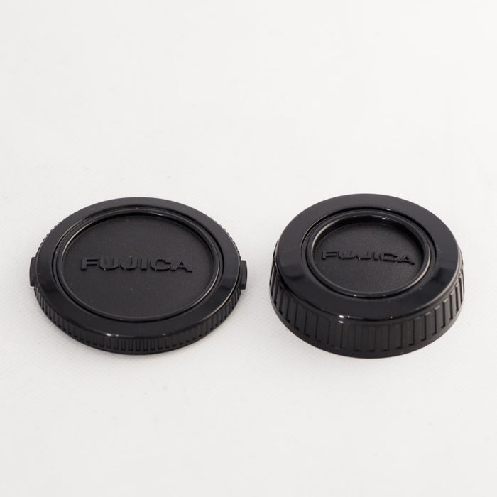 FUJIFILM EBC X-FUJINON 50mm F1.2 DM AXマウント FUJICA前後キャップ 元箱付き 銘玉 希少 フジフイルムXマウント用 アダプター付き #13473