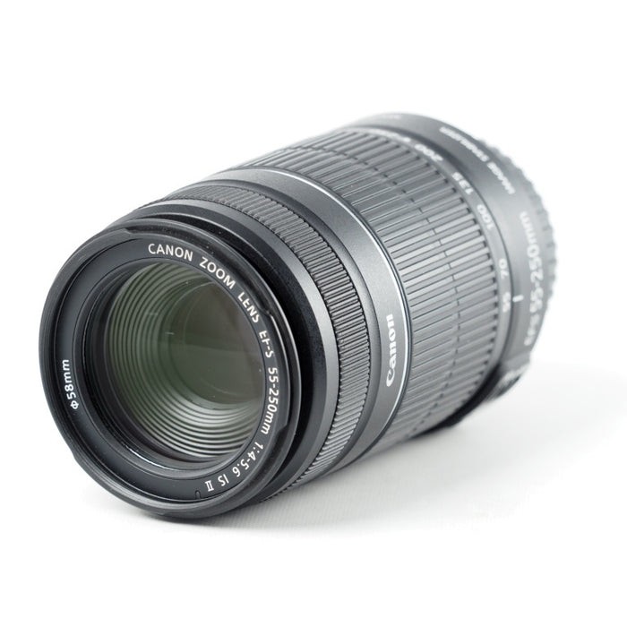 Canon 望遠ズームレンズ EF-S55-250mm F4-5.6 IS II APS-C対応 EFマウント #14033