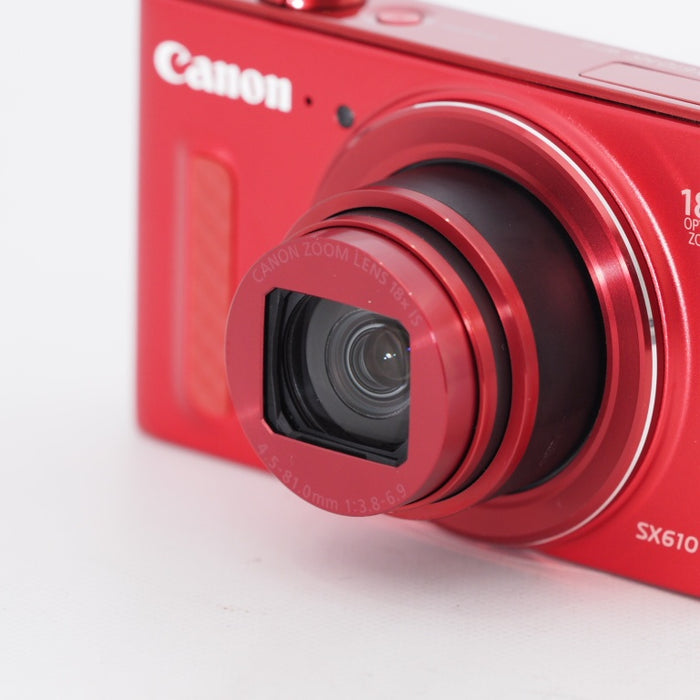Canon キヤノン デジタルカメラ PowerShot SX610 HS レッド 光学18倍ズーム PSSX610HS(RE) #11450