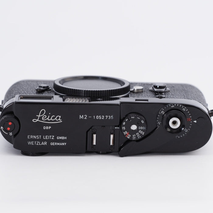 Leica ライカ レンジファインダー M2 ボディ ブラックペイント 修理業者にてOH済み #9333