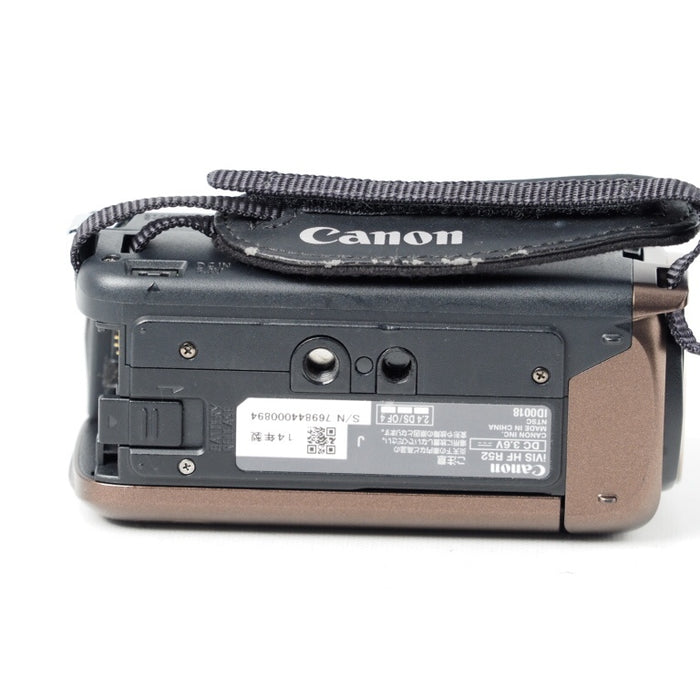 Canon デジタルビデオカメラ iVIS HF R52 ブラウン 光学32倍ズーム キヤノン IVISHFR52BR #14679