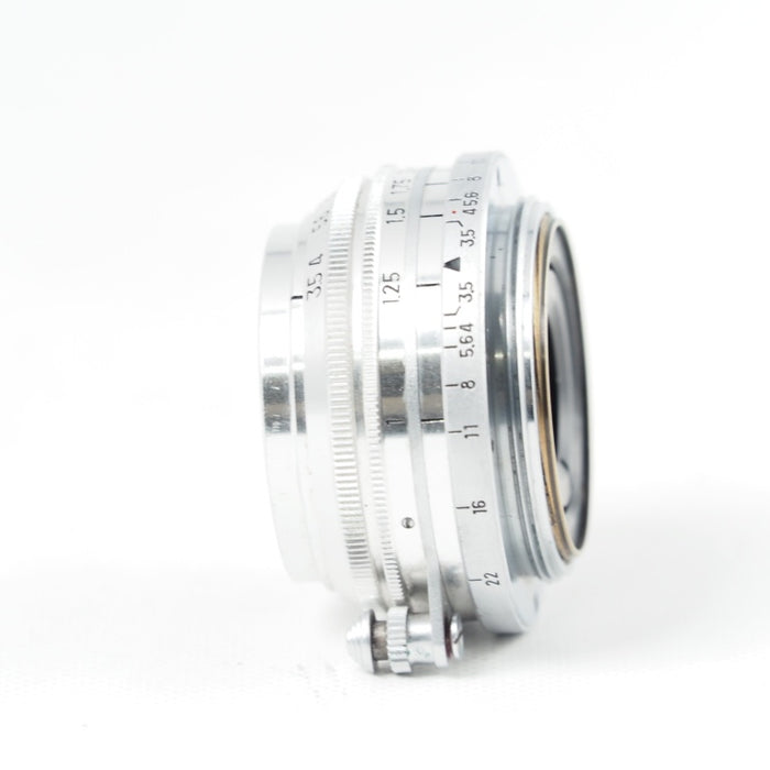 CHIYOKO ROKKOR 3.5cm F3.5 Lマウント L39 千代田光学 ロッコール 3.5/3.5 ケース ライカ #14205