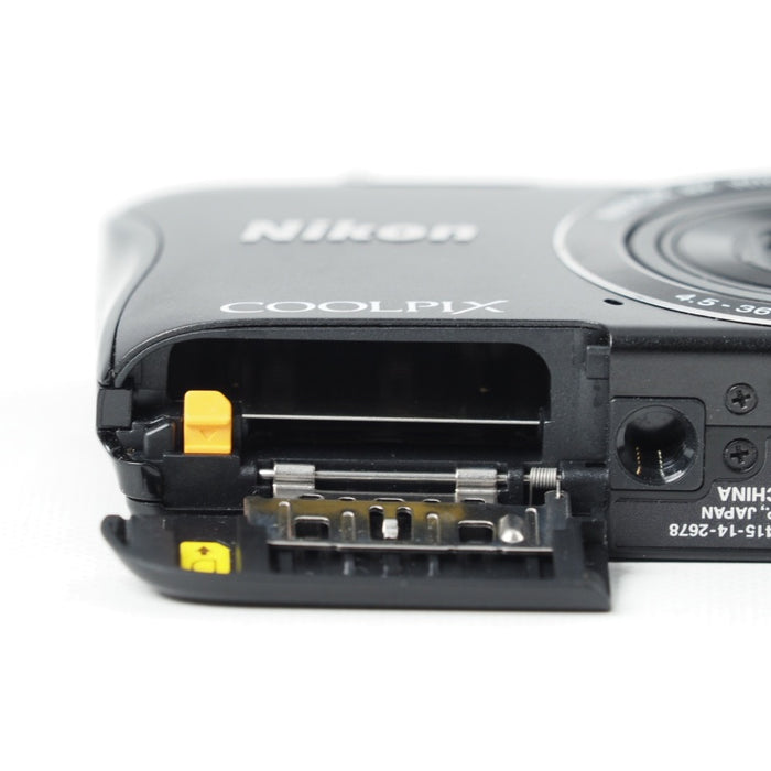 Nikon ニコン デジタルカメラ COOLPIX S3700 ブラック 光学8倍ズーム 2005万画素 クールピクス S3700BK #14107