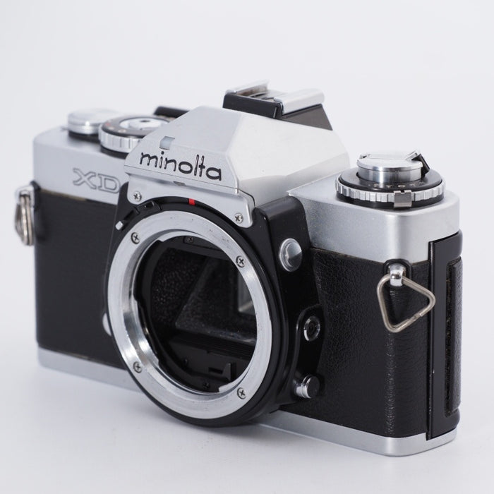 MINOLTA ミノルタ フィルム一眼レフカメラ XD ボディ シルバー #9373 — カメラ本舗