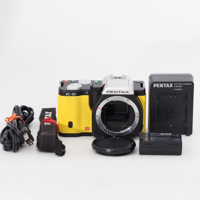 PENTAX デジタル一眼カメラ K-01 ボディ ブラック/イエロー K-01BODY BK/YE #12194