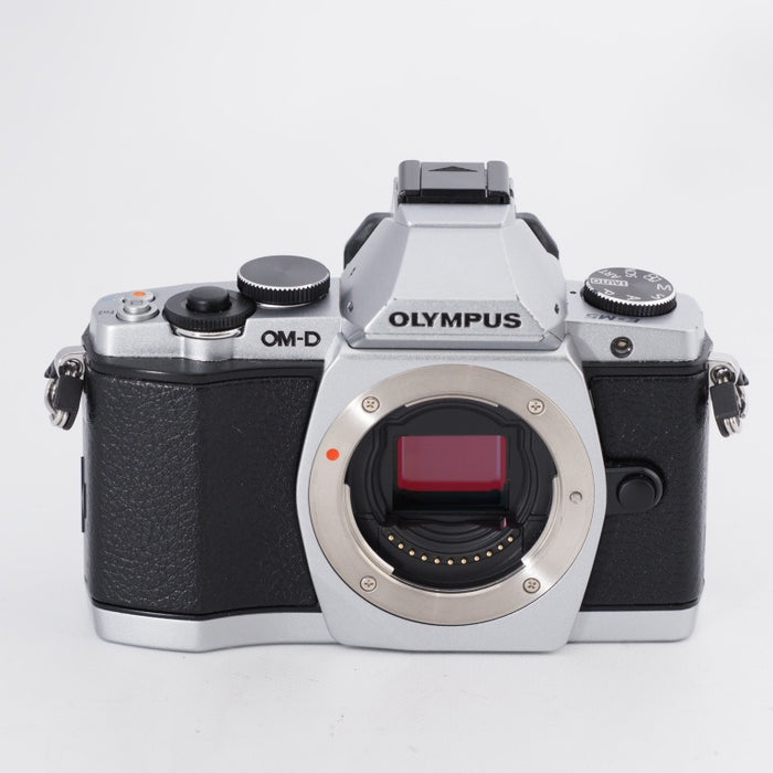 OLYMPUS オリンパス ミラーレス一眼 OM-D E-M5 ボディ シルバー 1605万画素 防塵 防滴 OM-D E-M5 BODY SLV #10891