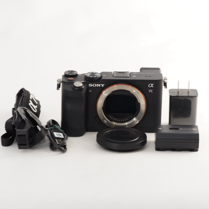SONY ソニー フルサイズ ミラーレス一眼カメラ α7C ボディ(レンズなし) ブラック ILCE-7C B 海外言語モデル #12668