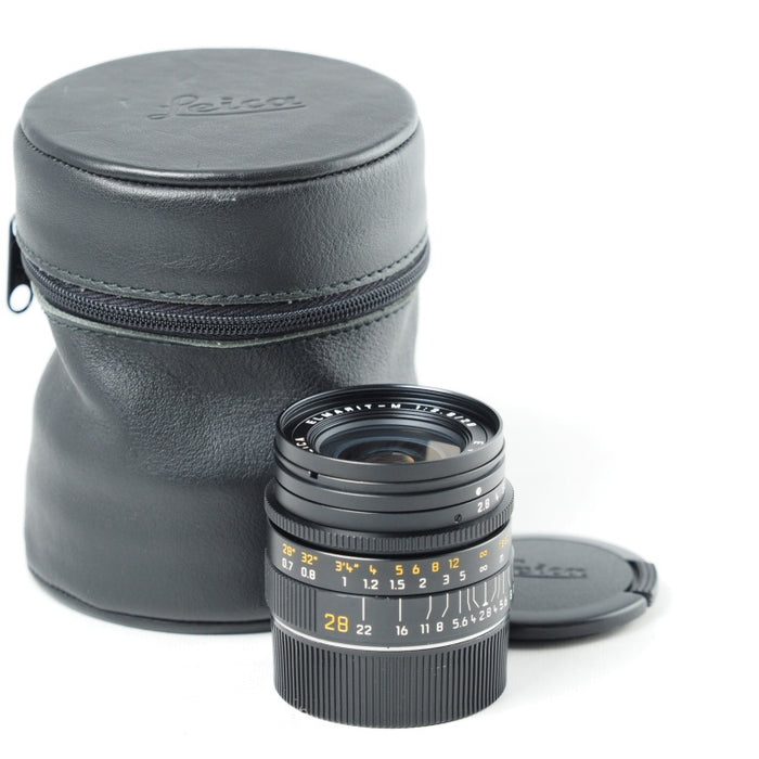 Leica ELMARIT-M 28mm F2.8 E46 第4世代 11809 ライカ Mマウント 1994年製造 #14581
