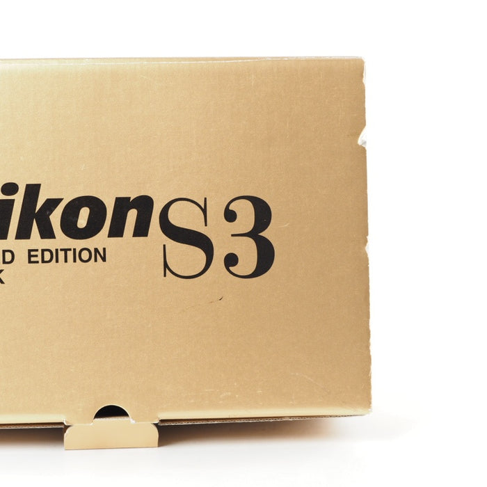 Nikon ニコン S3 Limited Edition Black Nikkor-S 50mm f/1.4 ブラック 防湿庫保管品 #13921