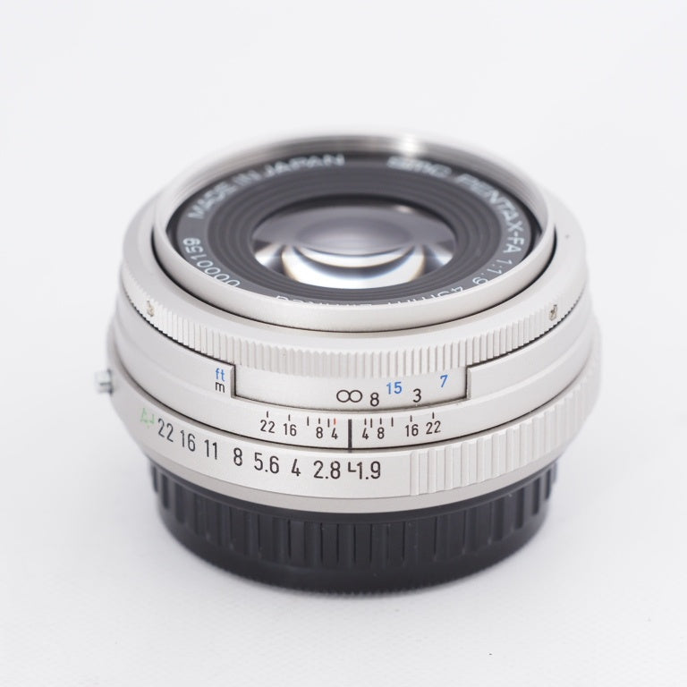 PENTAX ペンタックス smc PENTAX-FA 43mm F1.9 Limited シルバー 標準