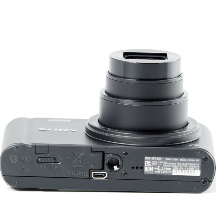SONY ソニー Cyber-shot WX350 光学20倍 ブラック DSC-WX350-B サイバーショット デジタルカメラ #14064
