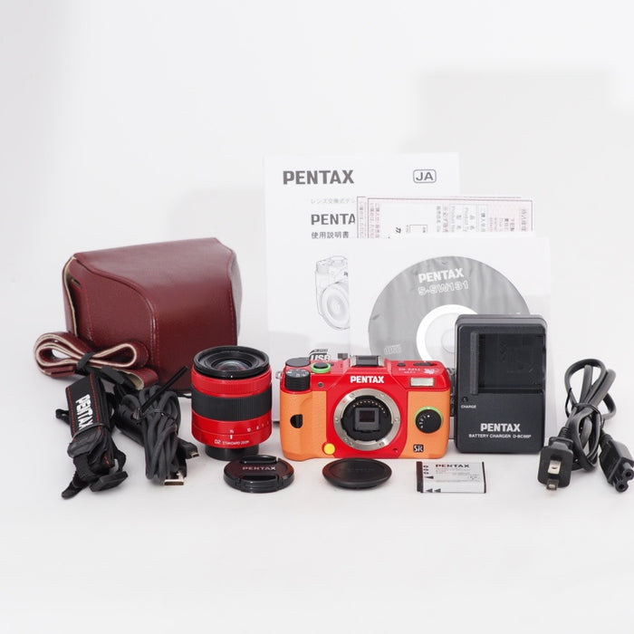 PENTAX ミラーレス一眼 Q10 エヴァンゲリオンモデル ズームレンズキット [標準ズーム 02 STANDARD ZOOM] ペンタックス TYPE 02: アスカ 12609 #12948