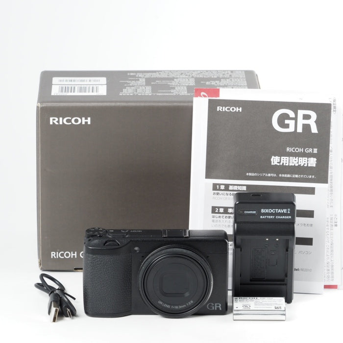 RICOH GR III GR3 デジタルカメラ APS-Cサイズ大型CMOSセンサー #13733