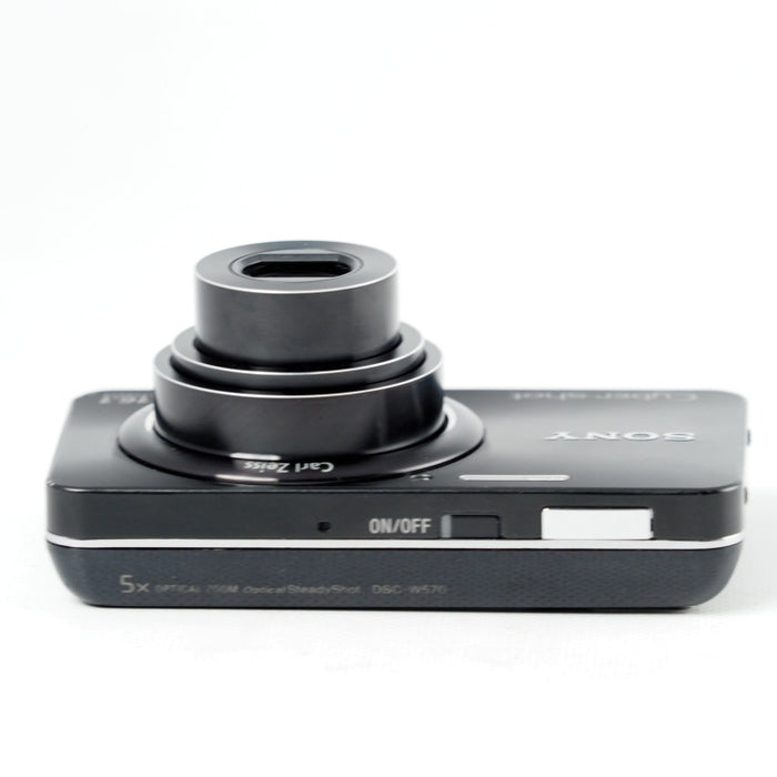 SONY デジタルカメラ Cyber-Shot W570 ブラック 1610万画素CCD 光学5倍 DSC-W570/B #14461