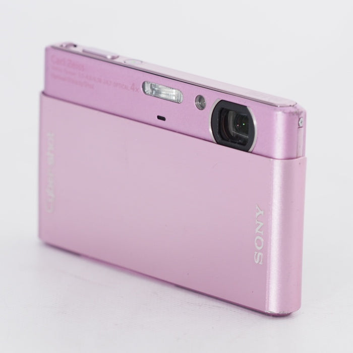 SONY ソニー デジタルカメラ Cyber-Shot サイバーショット T77 (1010万画素/光学x4/3.0型タッチパネル液晶) ピンク DSC-T77/P  #11790