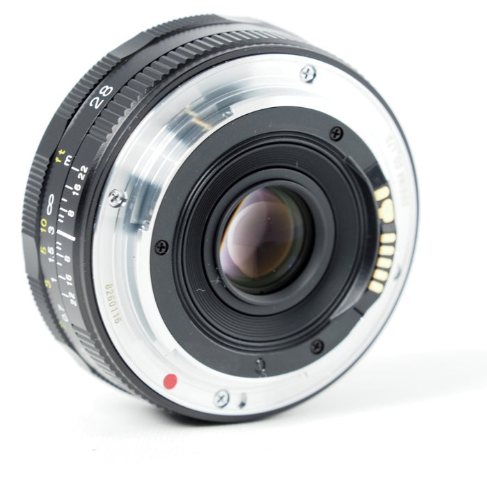 COSINA Voigtlander 28mm F2.8 Color-SKOPAR 非球面SL II Aspherical ブラック Canon EFマウント用 #14644