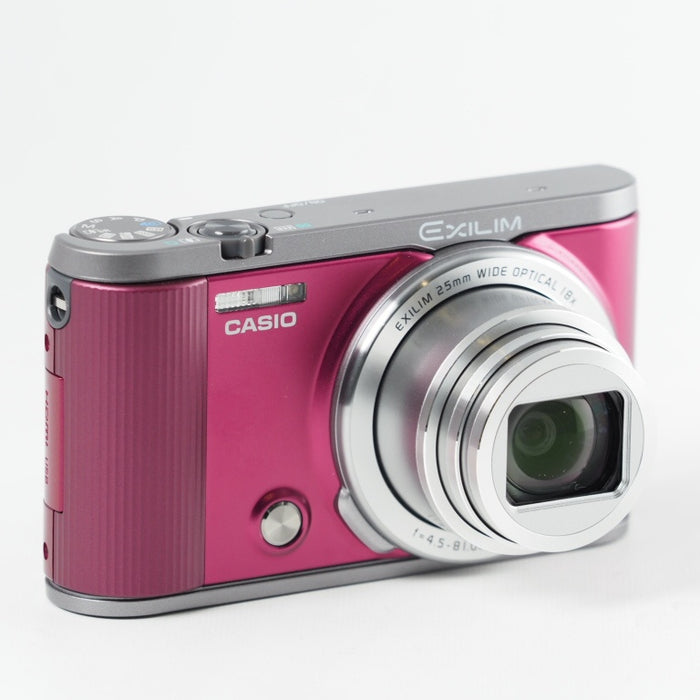 CASIO デジタルカメラ EXILIM EX-ZR1700WR 自分撮りチルト液晶 Wi-Fi/Bluetooth搭載 ワインレッド #13689
