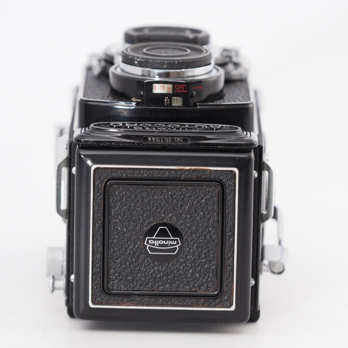 minolta AUTOCORD ミノルタ オートコード 前期 VIEW.ROKKOR 1:3.2 f=75mm 二眼レフ フィルムカメラ #13424
