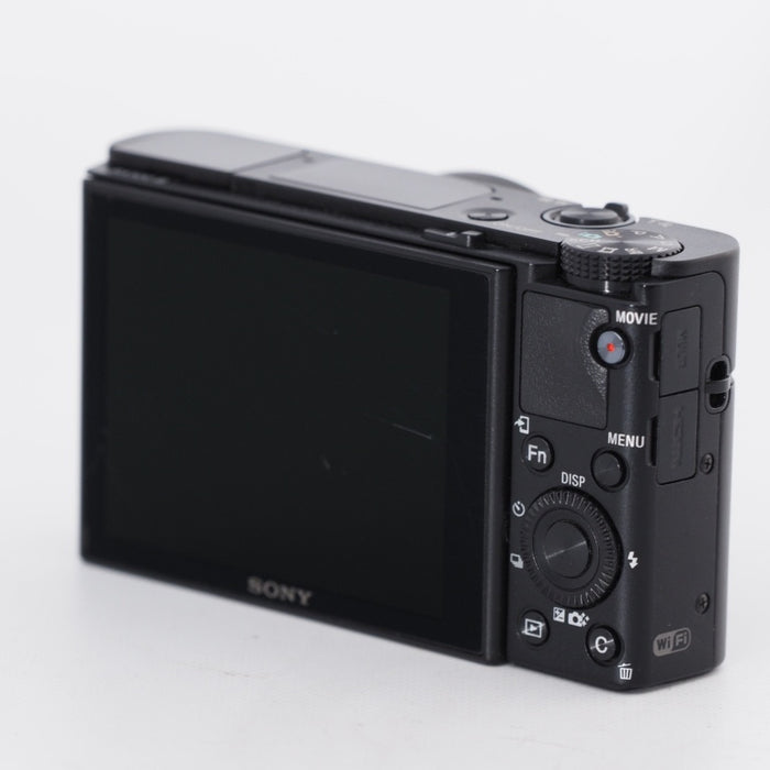 SONY ソニー コンパクトデジタルカメラ Cyber-shot RX100III ブラック 1.0型裏面照射型CMOSセンサー 光学ズーム2.9倍(24-70mm) 180度チルト可動式液晶モニター DSC-RX100M3 #11406