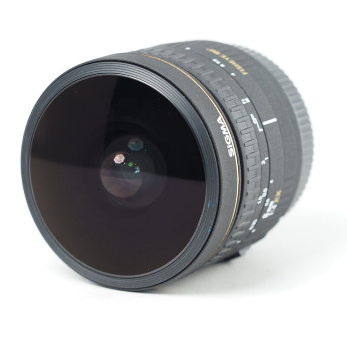 SIGMA シグマ 8mm F4 EX FISHEYE 魚眼レンズ フィッシュアイ 180° キヤノン EFマウント #14578