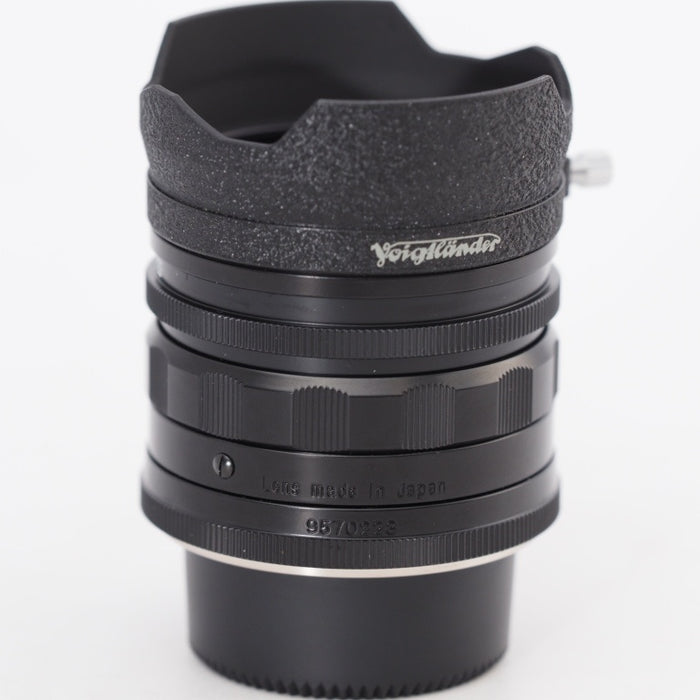 Voigtlander フォクトレンダー コシナ Ultron ウルトロン 28mm F1.9 ブラックペイント Leica L39 ライカ Lマウント #13467