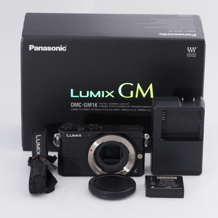 Panasonic パナソニック デジタル一眼カメラ ルミックス LUMIX GM1 ブラック DMC-GM1 ボディ #10923