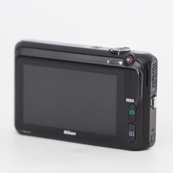 Nikon デジタルカメラ COOLPIX S6400 タッチパネル液晶 光学12倍ズーム スマートブラック S6400BK #13278