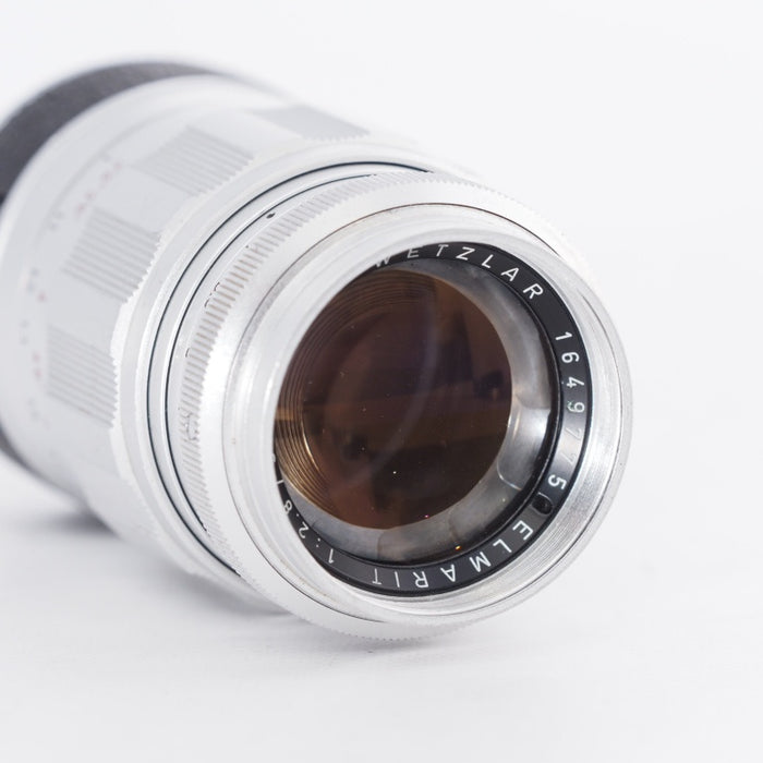 LEICA ライカ ELMARIT L 90mm F2.8＊エルマリート シルバー L39マウント 希少 製造台数約2000本 #11610
