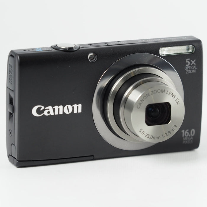 Canon デジタルカメラ PowerShot A2300 ブラック 光学5倍ズーム キヤノン 約1600万画素 PSA2300(BK) #13680