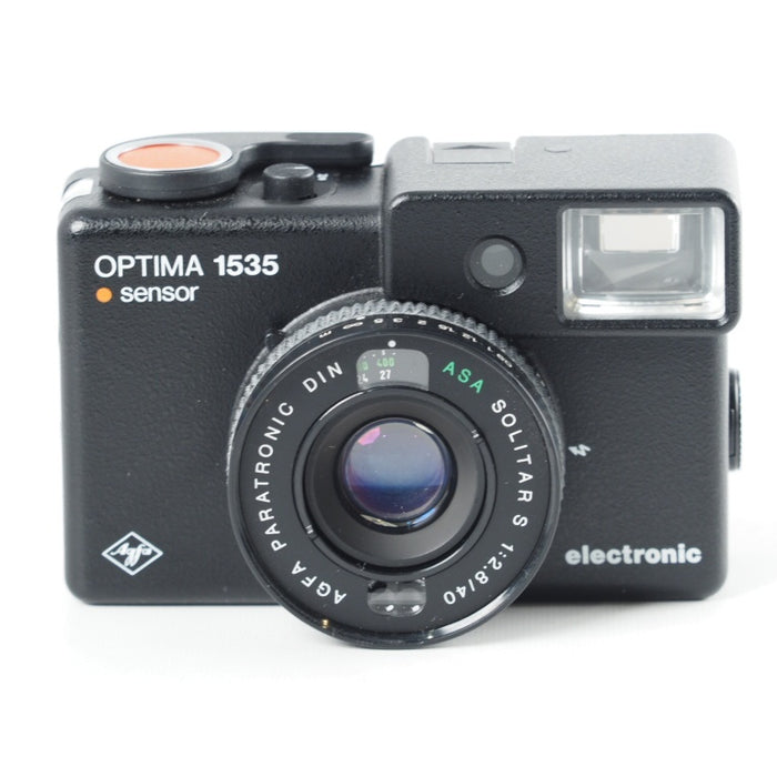 Agfa アグファ OPTIMA 1035 sensor 40mm F2.8 カメラ フィルムカメラ ストロボ flash付き #13764