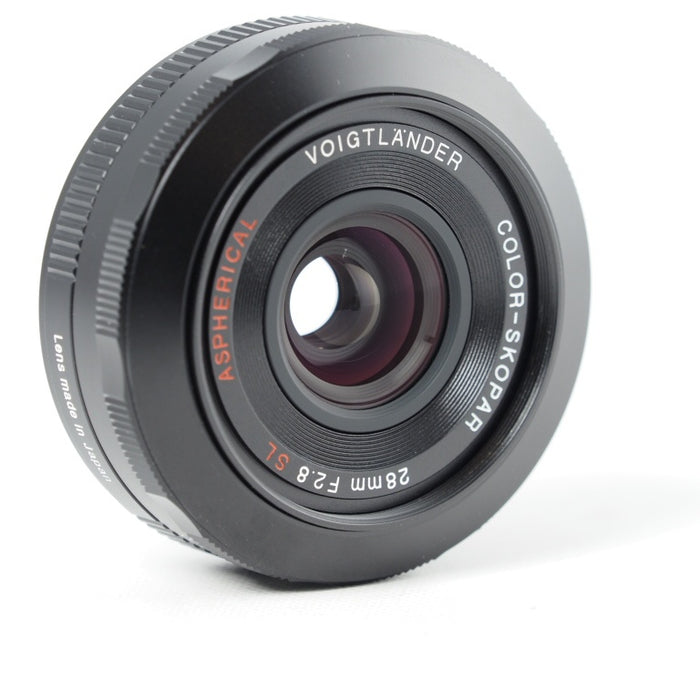 COSINA Voigtlander 28mm F2.8 Color-SKOPAR 非球面SL II Aspherical ブラック Canon EFマウント用 #14644