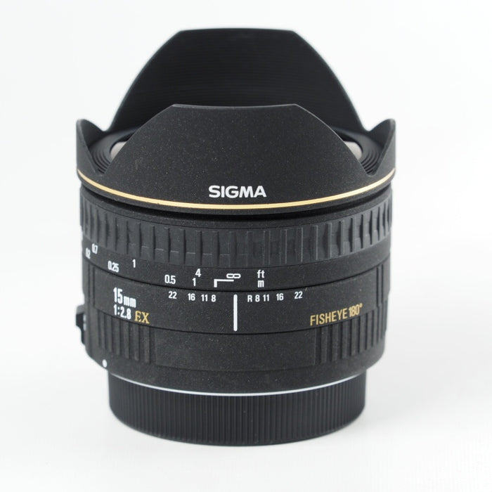 SIGMA 単焦点魚眼レンズ 15mm F2.8 EX DG DIAGONAL FISHEYE シグマ SAマウント用 フルサイズ対応 #13732