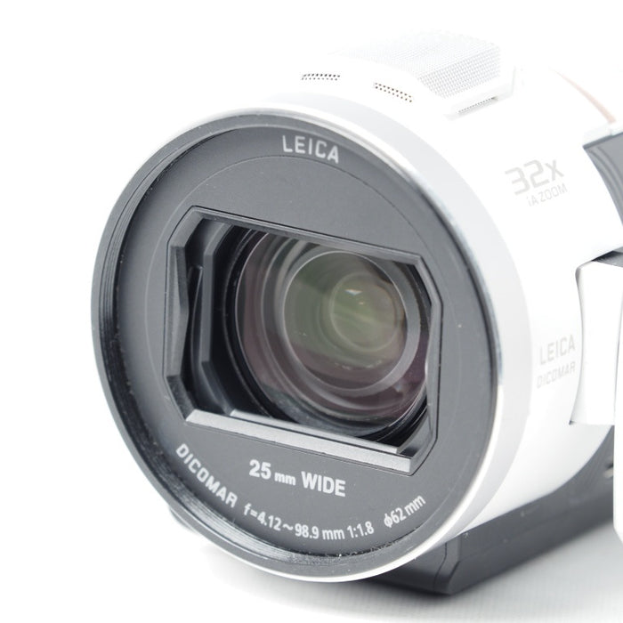 Panasonic VX2M 64GB 光学24倍ズーム ピュアホワイト HC-VX2M-W パナソニック 4K ビデオカメラ #14803