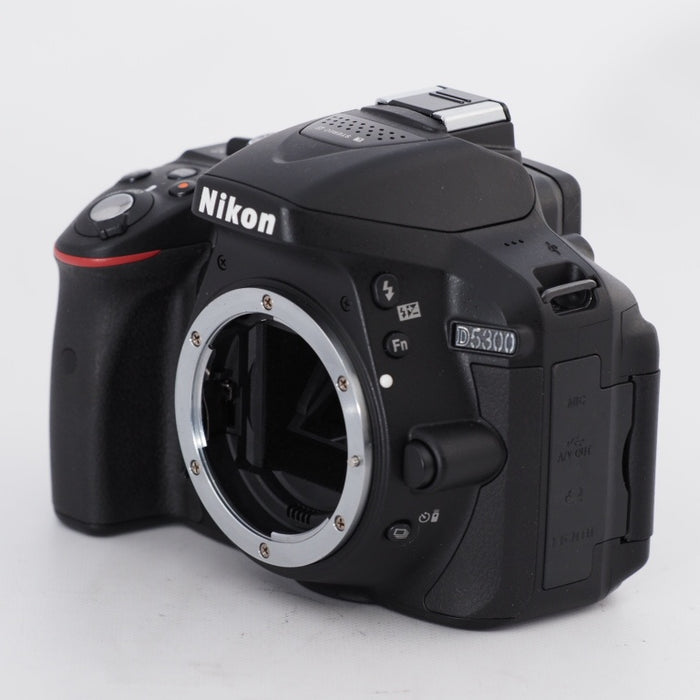 Nikon ニコン デジタル一眼レフカメラ D5300 ブラック 2400万画素 3.2型液晶 D5300BK #11288