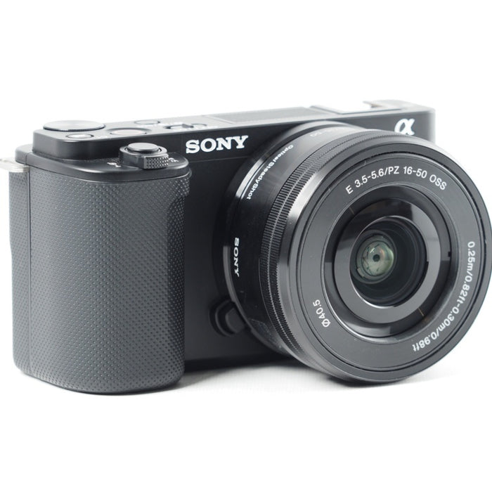 SONY ソニー ZV-E10 パワーズームレンズキット (同梱レンズ:SELP1650) ブラック ZV-E10K BQ レンズ交換式 APS-C E10K #14113