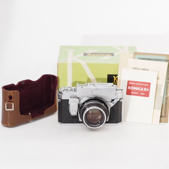 Konica IIIM / Hexanon 50mm F1.8 コニカ 3M 小西六 レンジファインダー フィルムカメラ #13417