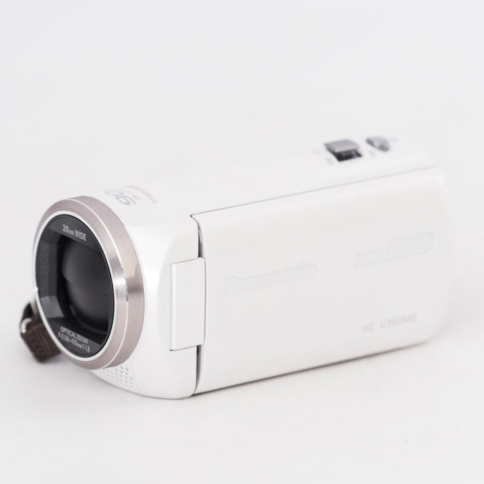 Panasonic パナソニック HDビデオカメラ V360MS 16GB 高倍率90倍ズーム ホワイト HC-V360MS-W #13328