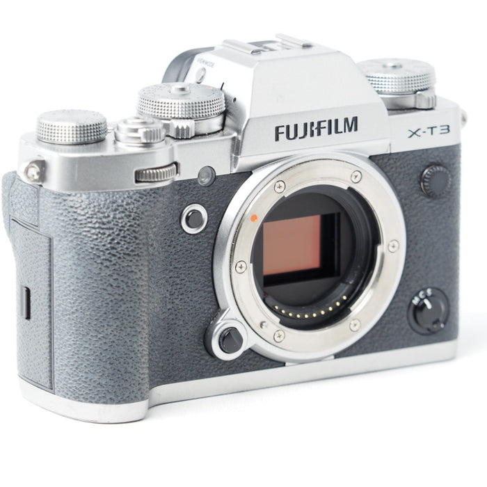FUJIFILM X-T3 ボディ シルバー X-T3-S 富士フイルム ミラーレス一眼レフカメラ #15421