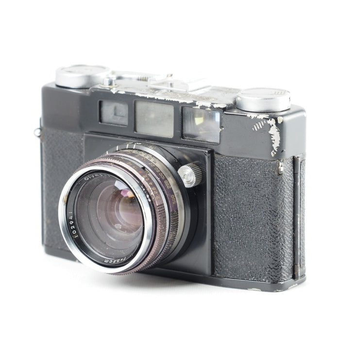 OLYMPUS オリンパス 希少 WIDE-SUPER ワイドスーパー ブラック H.ZUIKO-W 1:2 f=3.5cm #13917