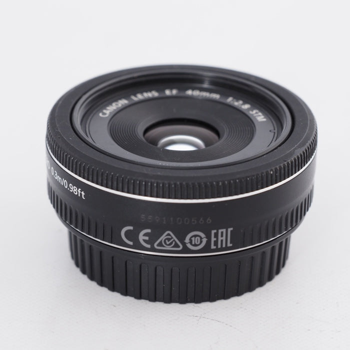 Canon キヤノン 単焦点レンズ EF40mm F2.8 STM EFマウント パンケーキレンズ #11378