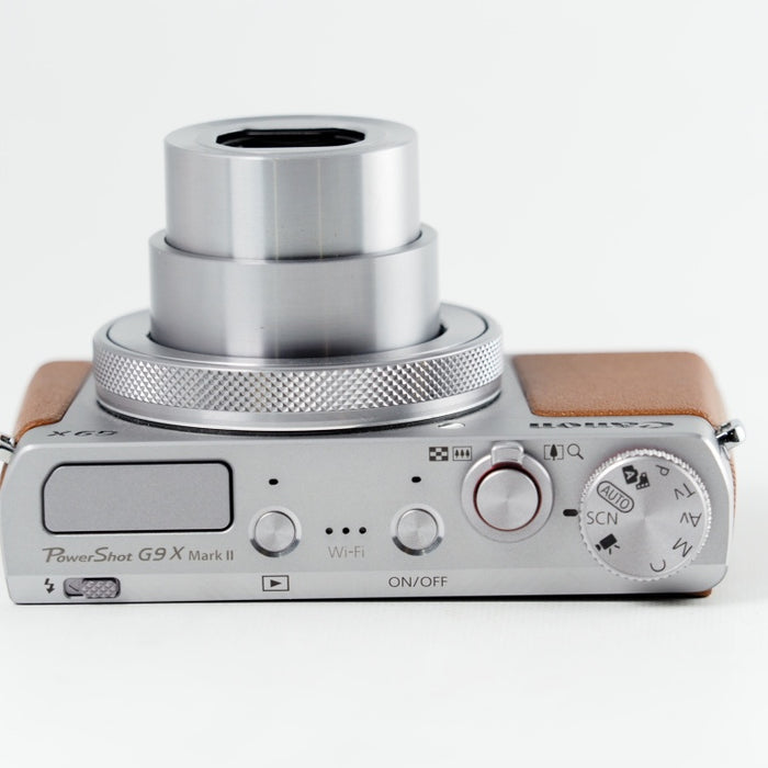 Canon コンパクトデジタルカメラ PowerShot G9 X Mark II シルバー 1.0型センサー/F2.0レンズ/光学3倍ズーム PSG9XMARKIISL #14093
