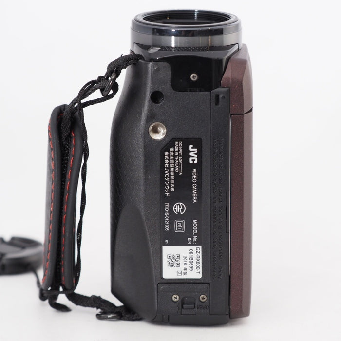 JVC ビデオカメラ Everio R 防水5m 防塵仕様 Wi-Fi対応 内蔵メモリー64GB ブラウン GZ-RX600-T #13055