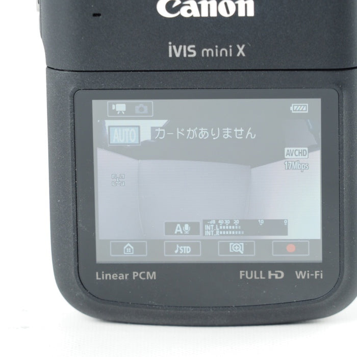 Canon デジタルビデオカメラ iVIS mini X 対角約170度 1,280万画素CMOSセンサー IVISMINIX #14018
