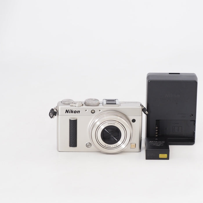 Nikon ニコン デジタルカメラ COOLPIX A DXフォーマットCMOSセンサー搭載 18.5mm f/2.8 NIKKORレンズ搭載 ASL シルバー #13362