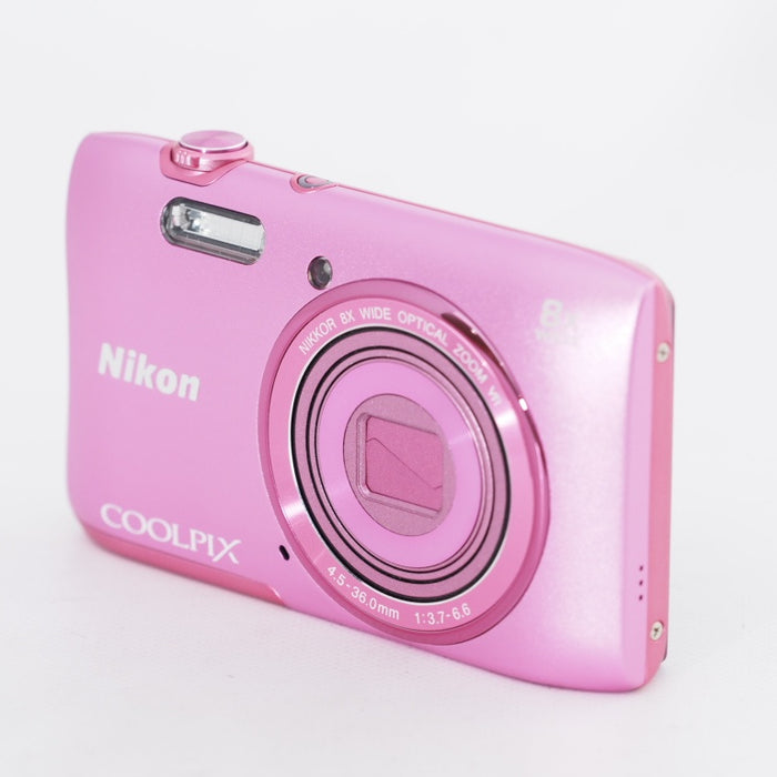 Nikon ニコン デジタルカメラ COOLPIX S3600 8倍ズーム 2005万画素 アザレアピンク S3600PK #11254