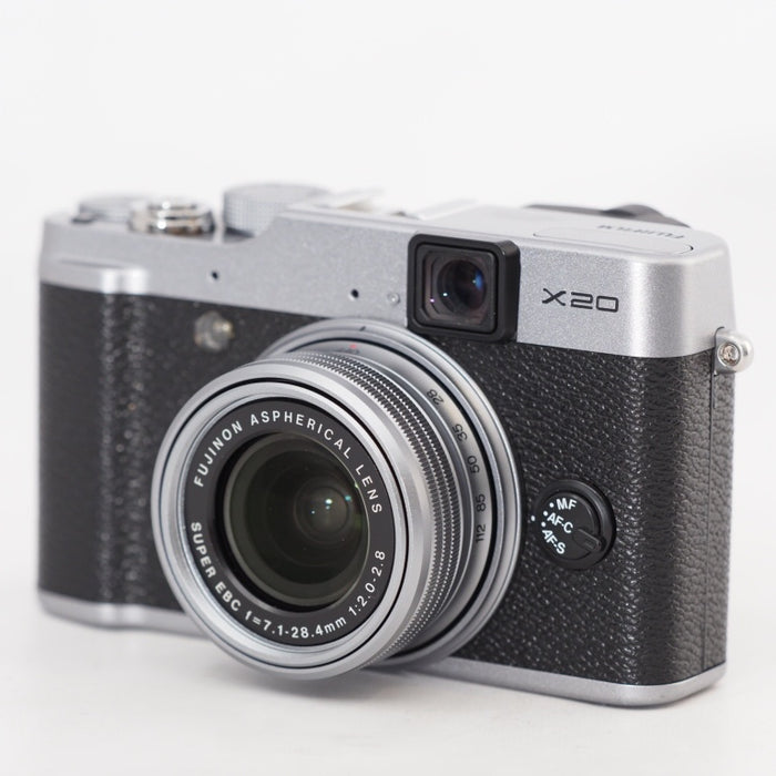 FUJIFILM フジフイルム デジタルカメラ X20S 光学4倍 シルバー F FX-X20S #13181