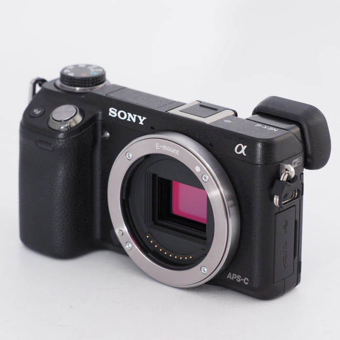 SONY ソニー ミラーレス一眼カメラ α NEX-6 ボディ ブラック NEX-6/B #11279