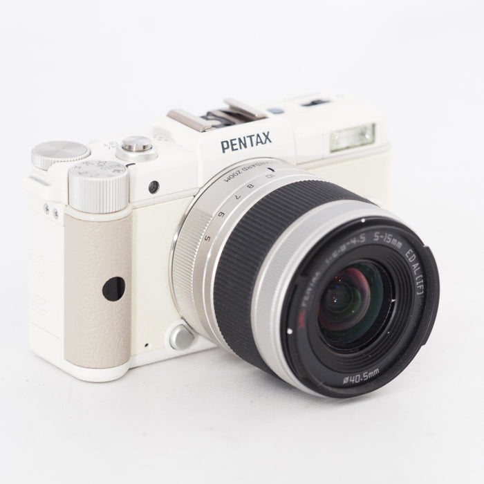 PENTAX ペンタックス ミラーレス一眼 Q 02ズームレンズキット ホワイトPENTAXQ02LKWH #12420